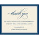 Thick Framed Thank You Flat Sympathy Note Cards Image 6 of 6
